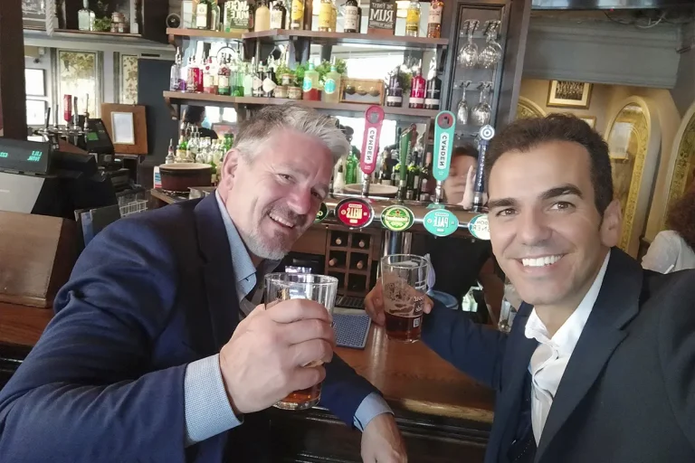 Clientes que se convierten en amigos